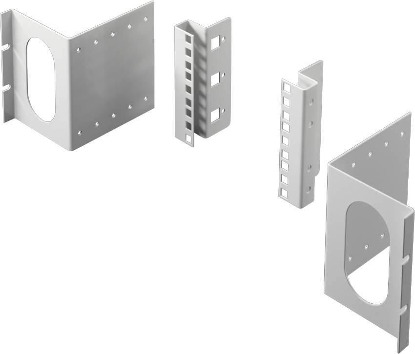 3 HE Adapter zöllig, mittig RAL 7035 DK 7246.100 Rittal Inhalt: 2 St.