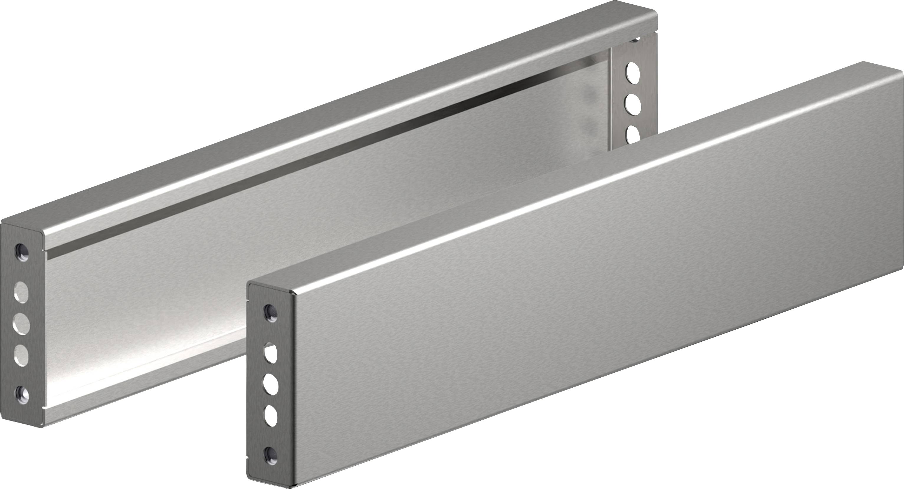 Rittal VX 8660.072 8660072 Sockelblende rostfreier Stahl 2 St.