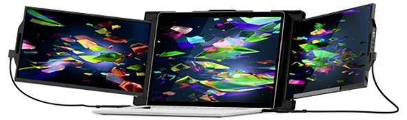 Mobile Pixels Trio Max LCD-Monitor EEK B (A - G) 35.8 cm (14.1 Zoll) 1920 x 1080 Pixel 16:9 USB-C®