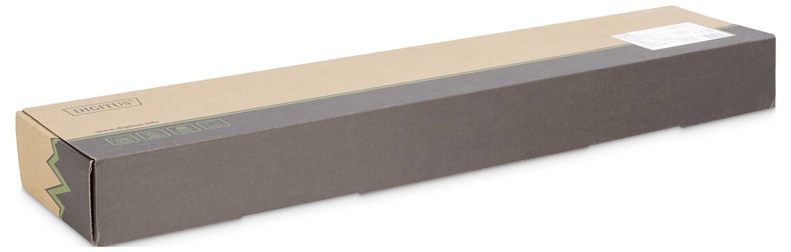 DIGITUS Patch Panel RJ-45 X 24 Grau RAL 7035 1U Ports-6