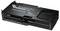 Eine schwarze Gigabyte GeForce RTX-Grafikkarte, die Kühlkomponenten und Branding an der Seite und Rückseite zeigt und damit ihre Verwendung in Gaming-PCs andeutet.