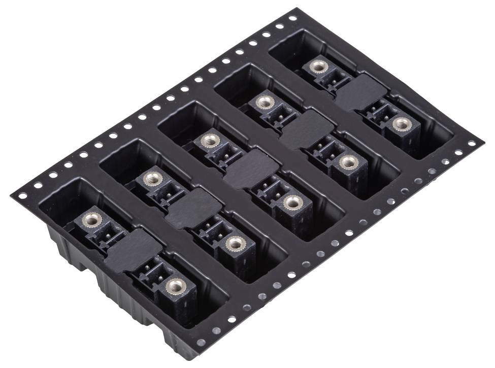 PTR Hartmann Stiftleiste (Standard) Polzahl Gesamt 8 Rastermaß: 3.81 mm 51550086342D 1 St.