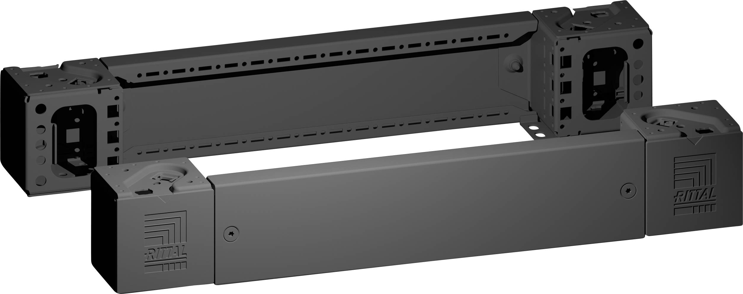 Rittal VX 8660.002 8660002 Sockeleckstück Stahl 2 St.