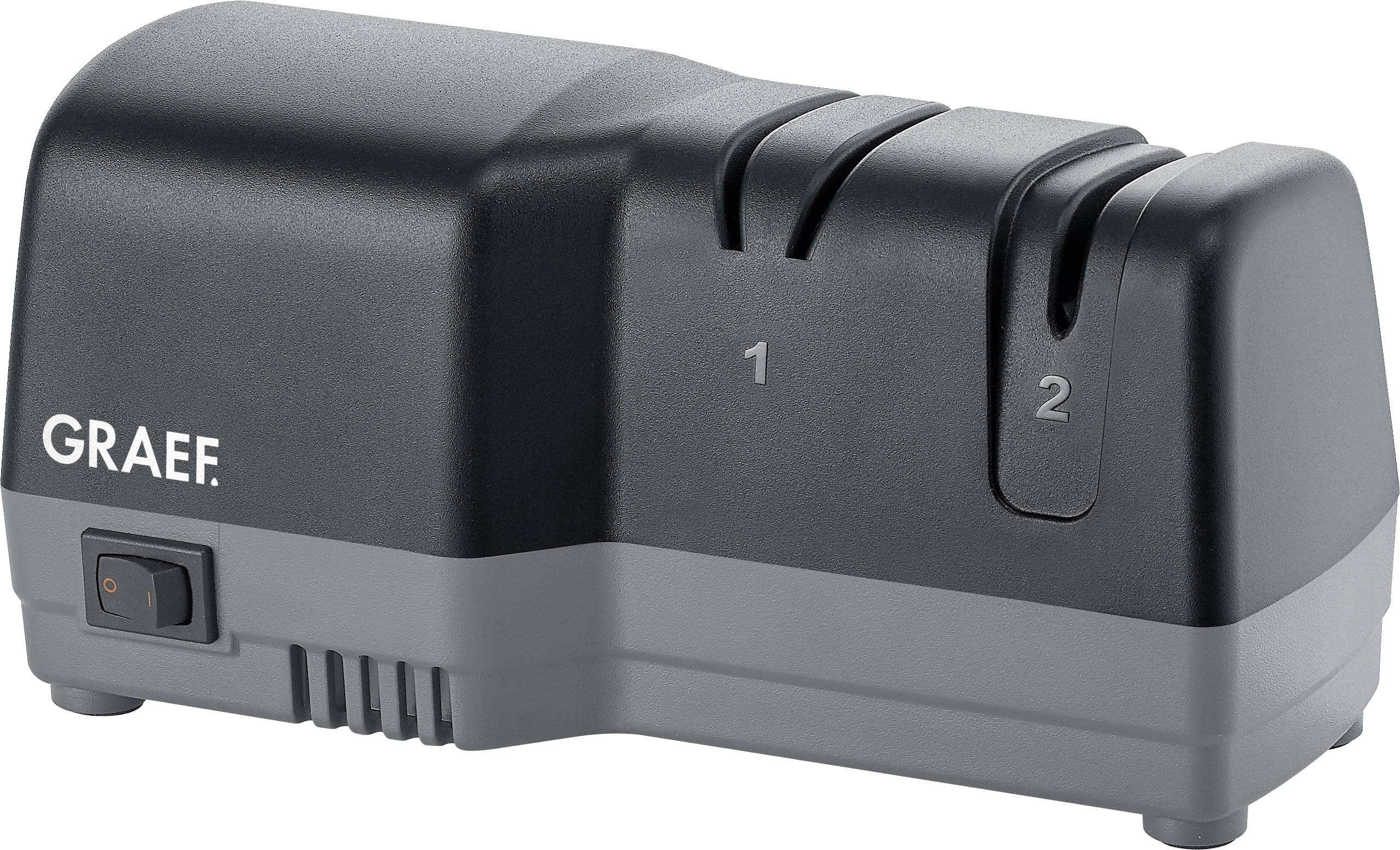 Thumbnail - Graef CC82EU Messerschärfer Schwarz, Grau