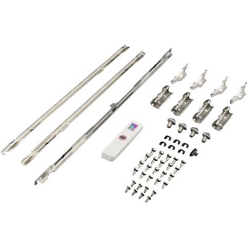 Zubehör-Kit für Seitenwände C4-H, passend für H: 2000 mm VX 8400.200 Rittal Inhalt: 1 St.