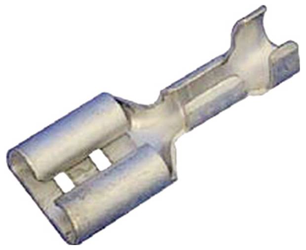 Intercable 180267 Flachsteckhülse verzinnt Steckbreite: 4.8 mm Steckdicke: 0.5 mm Unisoliert Rot 1 St.