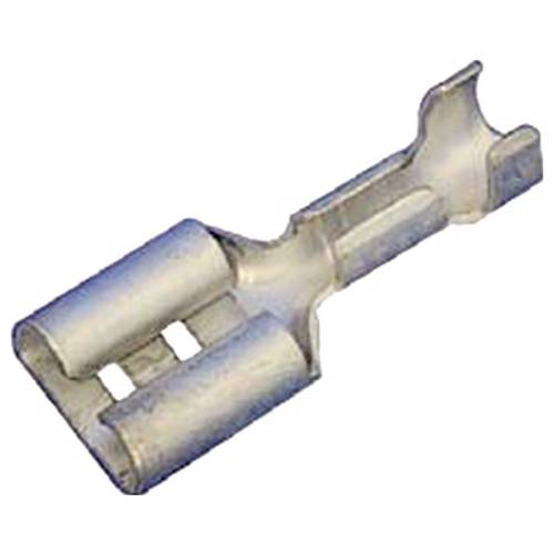 Intercable 180284 Flachsteckhülse verzinnt Steckbreite: 6.3 mm Steckdicke: 0.8 mm Unisoliert Gelb 1 St.