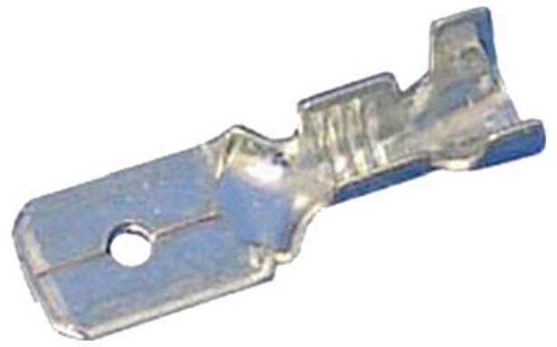 Intercable 180563 Flachstecker verzinnt Steckbreite: 6.3 mm Steckdicke: 0.8 mm Unisoliert Rot 1 St.