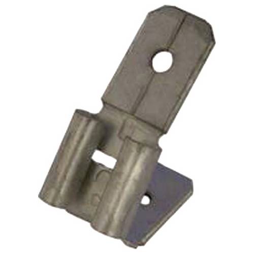 Intercable 180566 Steckverteiler verzinnt Steckbreite: 6.3 mm Steckdicke: 0.8 mm Unisoliert Blau 1 St.