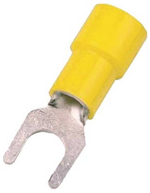 Intercable 180926 ICIQ64G Quetschkabelschuh verzinnt M4 6 mm² 1 St.