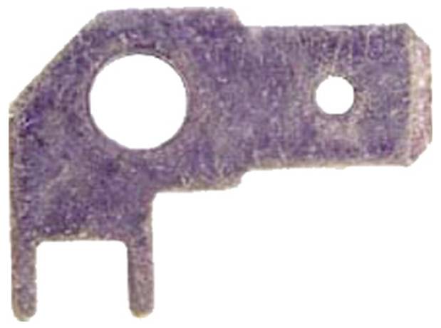 Intercable 181924 Flachstecker verzinnt Steckbreite: 2.8 mm Steckdicke: 0.8 mm Unisoliert 1 St.