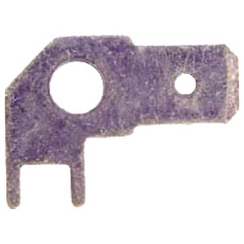 Intercable 181924 Flachstecker verzinnt Steckbreite: 2.8 mm Steckdicke: 0.8 mm Unisoliert 1 St.