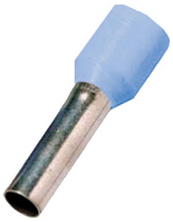 Intercable 180728 Aderendhülse 0.25 mm² Teilisoliert Hellblau 1 St. Piece