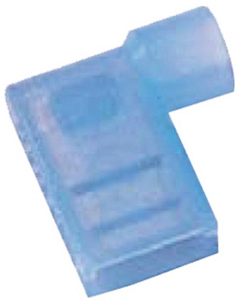 Intercable 182023 Flachsteckhülse verzinnt Steckbreite: 6.3 mm Steckdicke: 0.8 mm Vollisoliert Blau 1 St.