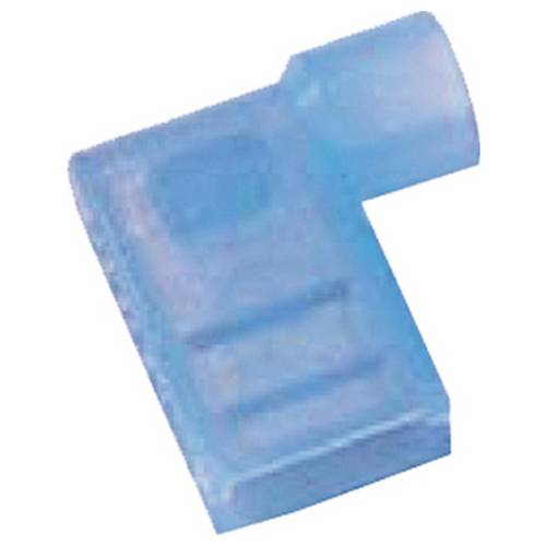 Intercable 182023 Flachsteckhülse verzinnt Steckbreite: 6.3 mm Steckdicke: 0.8 mm Vollisoliert Blau 1 St.