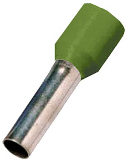 Intercable 181555 Aderendhülse Teilisoliert Oliv 1 St.