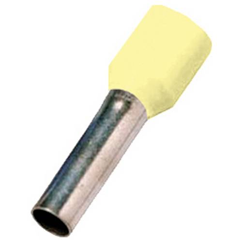 Intercable 181508 Aderendhülse Teilisoliert Gelb 1 St.