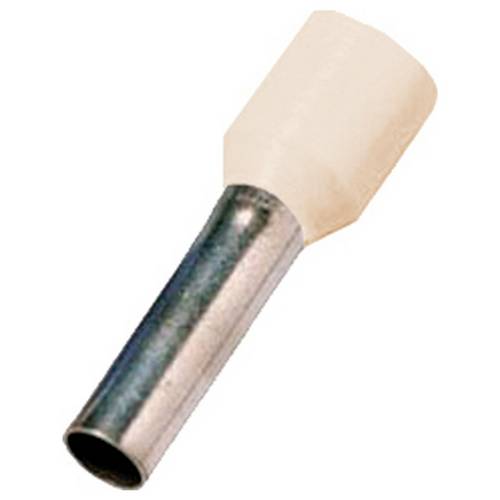 Intercable 181505 Aderendhülse 10 mm² Teilisoliert Elfenbein 1 St.