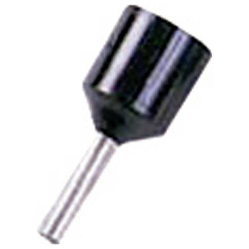 Intercable 180757 Aderendhülse Teilisoliert Schwarz 1 St.