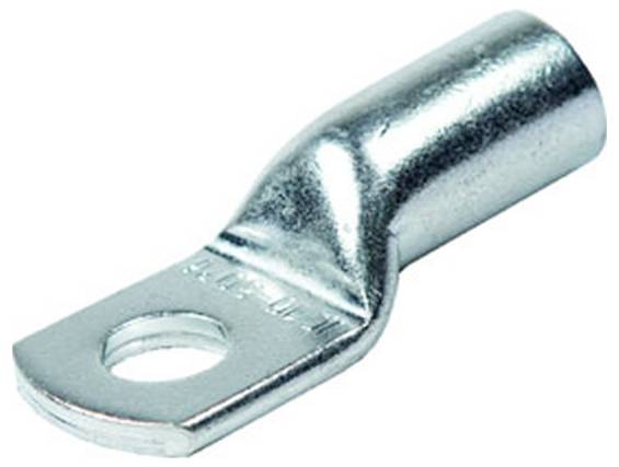 Intercable 184189 ICF706SL Rohrkabelschuh mit Sichtloch, verzinnt 180 ° M6 1 St.