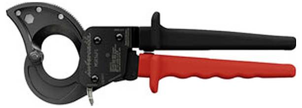 Intercable MSR34FS 185547 Kabelschere Geeignet für (Abisoliertechnik) Alu- und Kupferkabel, ein- und mehrdrähtig 34 mm