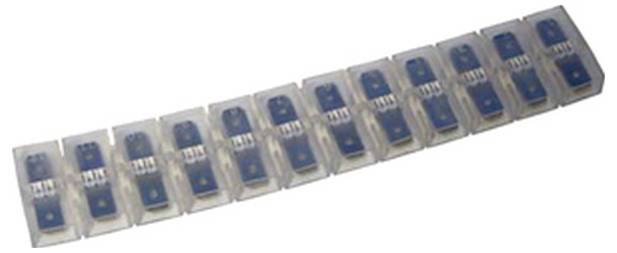 Intercable 180562 Flachsteck-Kupplung Steckbreite: 6.3 mm Steckdicke: 0.8 mm Vollisoliert 1 St.