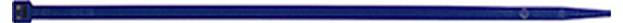 Intercable 183218 ICC61604 Kabelbinder 100 mm 2.5 mm Blau mit Kunststoffzunge 1 St.
