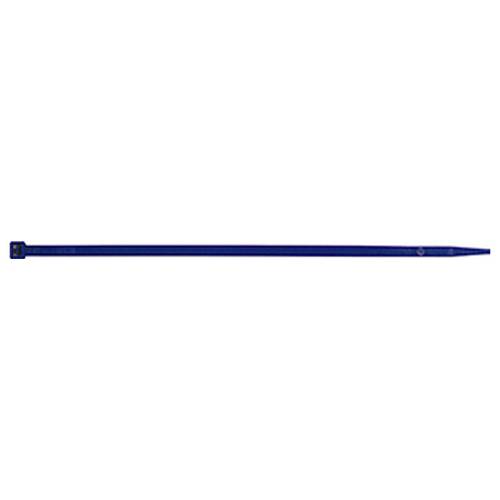 Intercable 183218 ICC61604 Kabelbinder 100 mm 2.5 mm Blau mit Kunststoffzunge 1 St.