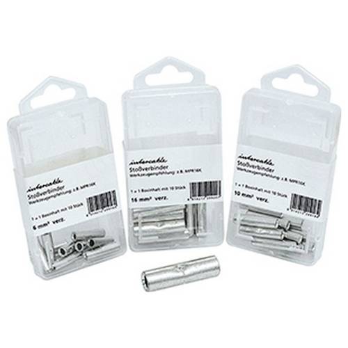 Intercable 182321 Stoßverbinder verzinnt 16 mm² 10 St.