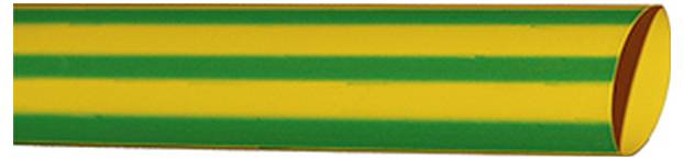 Intercable 183295 Schrumpfschlauch Grün-Gelb 12.7 mm 4 mm Schrumpfrate:3:1 1 St.