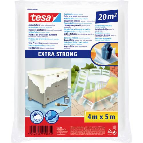 tesa 56652-00002-01 Abdeckfolie tesa® (L x B) 4 m x 5000 mm 1 St.