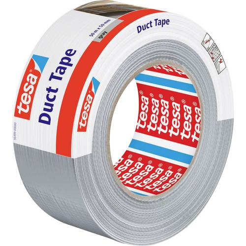 tesa 56499-00000-15 Reparaturband tesa® Duct tape Grau (L x B) 50 m x 50 mm 1 St.