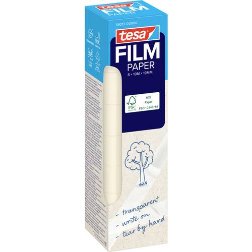 tesa 59213-00000-01 Klebeband tesafilm® Transparent (L x B) 10 m x 19 mm 8 St.