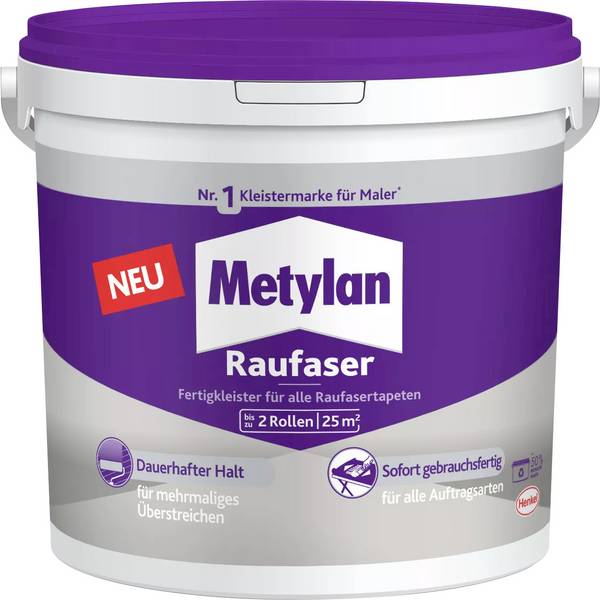 Metylan Wall/Reno Deco Tapetenkleister MRMR5 Weiß, Transluzent 5 kg