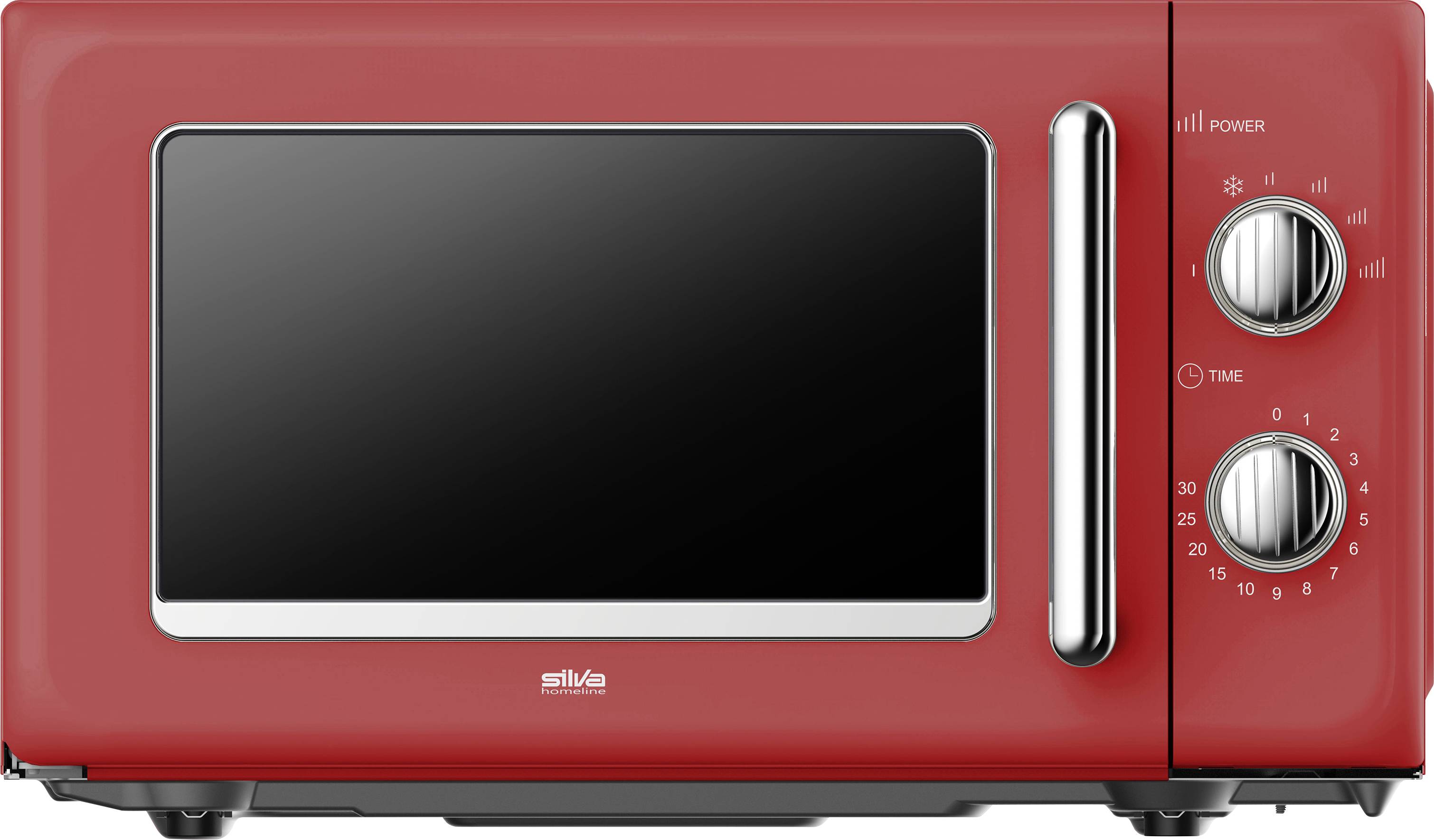 Silva MW-R 25.3 rot Mikrowelle Rot 700 W