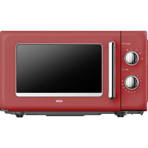 Silva MW-R 25.3 rot Mikrowelle Rot 700 W