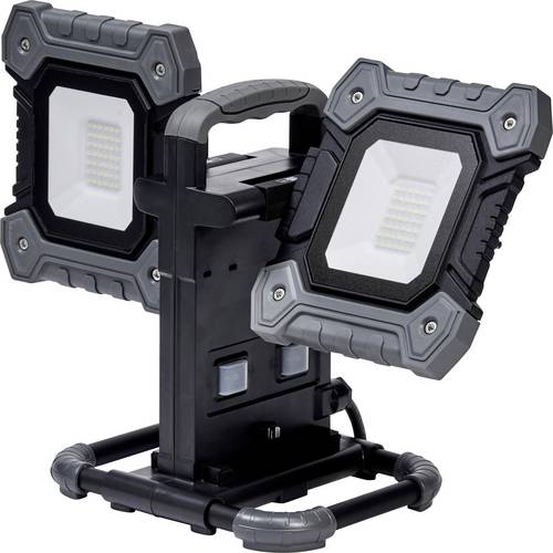 OSRAM Baustrahler, LED-Flutlichtstrahler LED 60 W Kaltweiß, Tageslichtweiß Schwarz/Grau