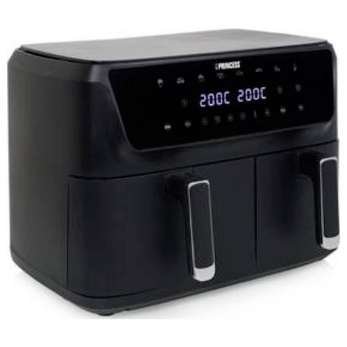 Princess 01.182470.01.001 Heißluft-Fritteuse 11 l 2700 W LCD-Display, Antihaftbeschichtung, BPA-frei Schwarz