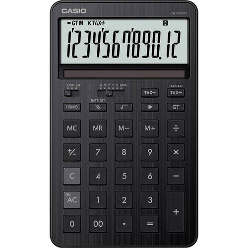 Casio Tischrechner Schwarz (B x H x T) 109 x 20.4 x 182 mm