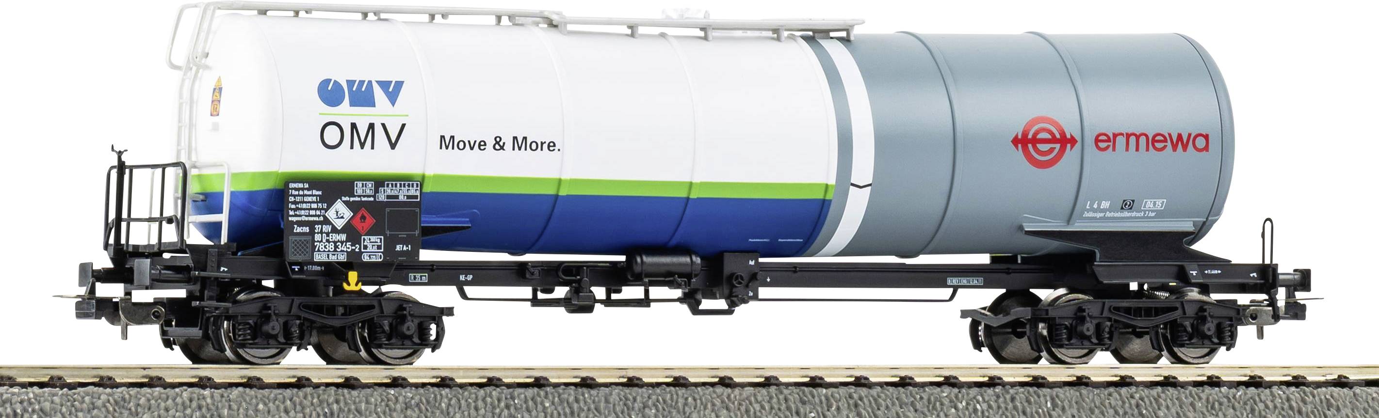 Piko H0 24627 PI Knickkesselwg. Ermewa/OMV VI