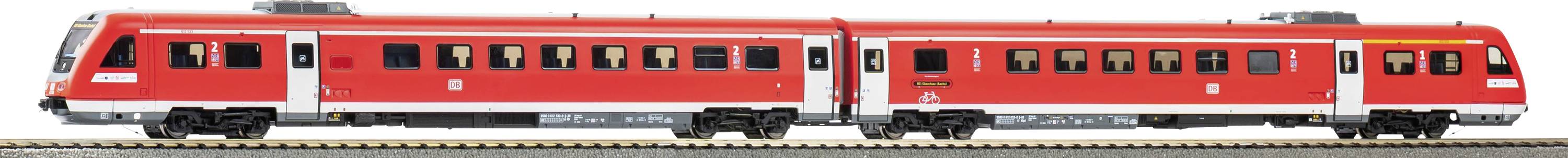 Piko H0 52009 H0 PI Dieseltriebzug/Sound BR 612 DB AG