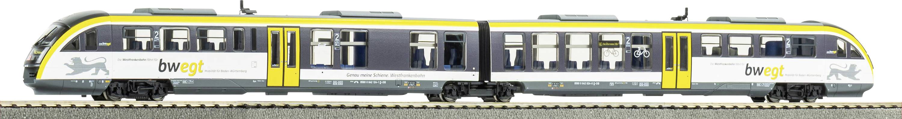 Piko H0 52979 H0 PI Dieseltriebwagen Desiro bwegt DB AG