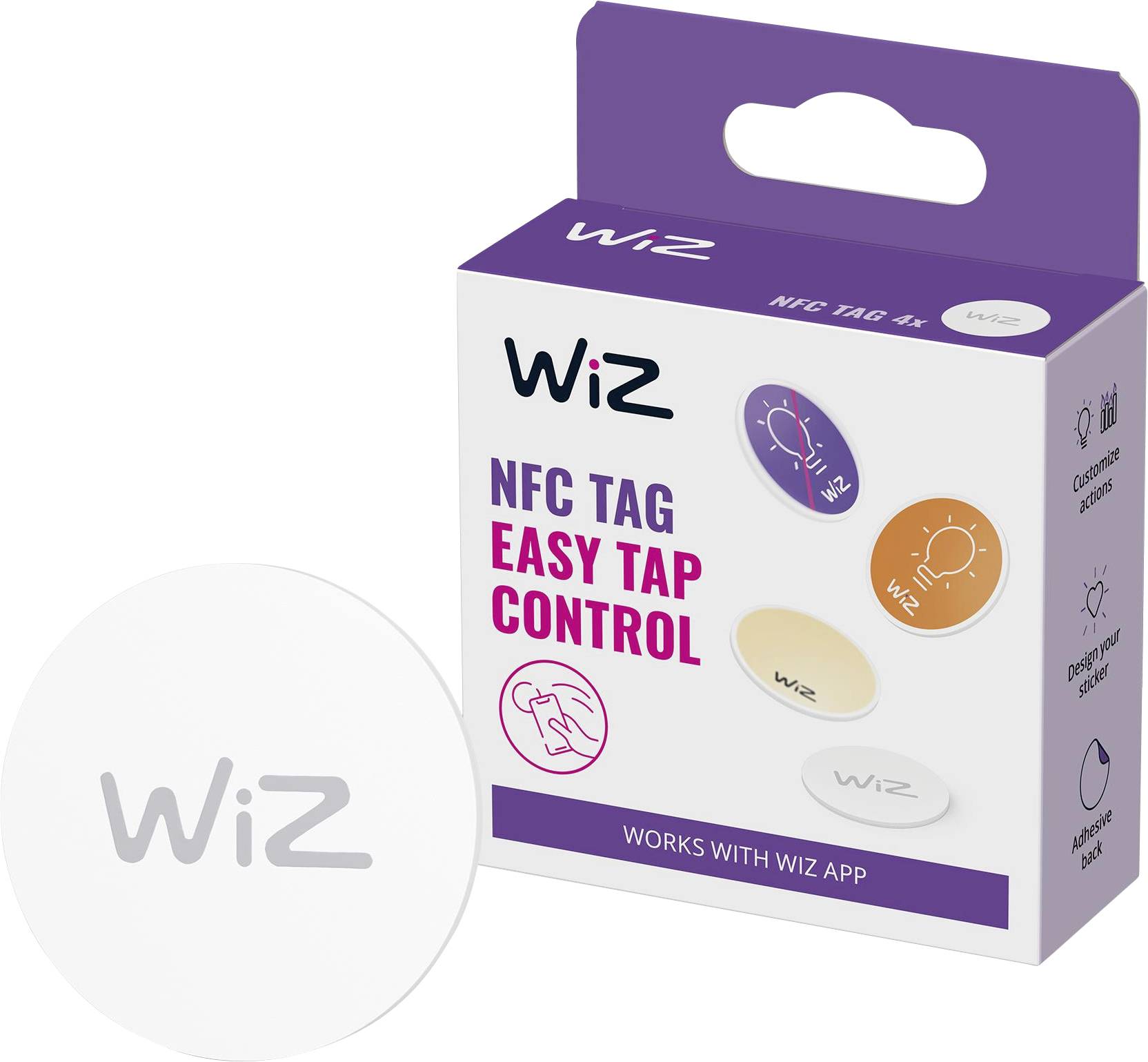 Thumbnail - WiZ Tracker Weiß 8720169072411