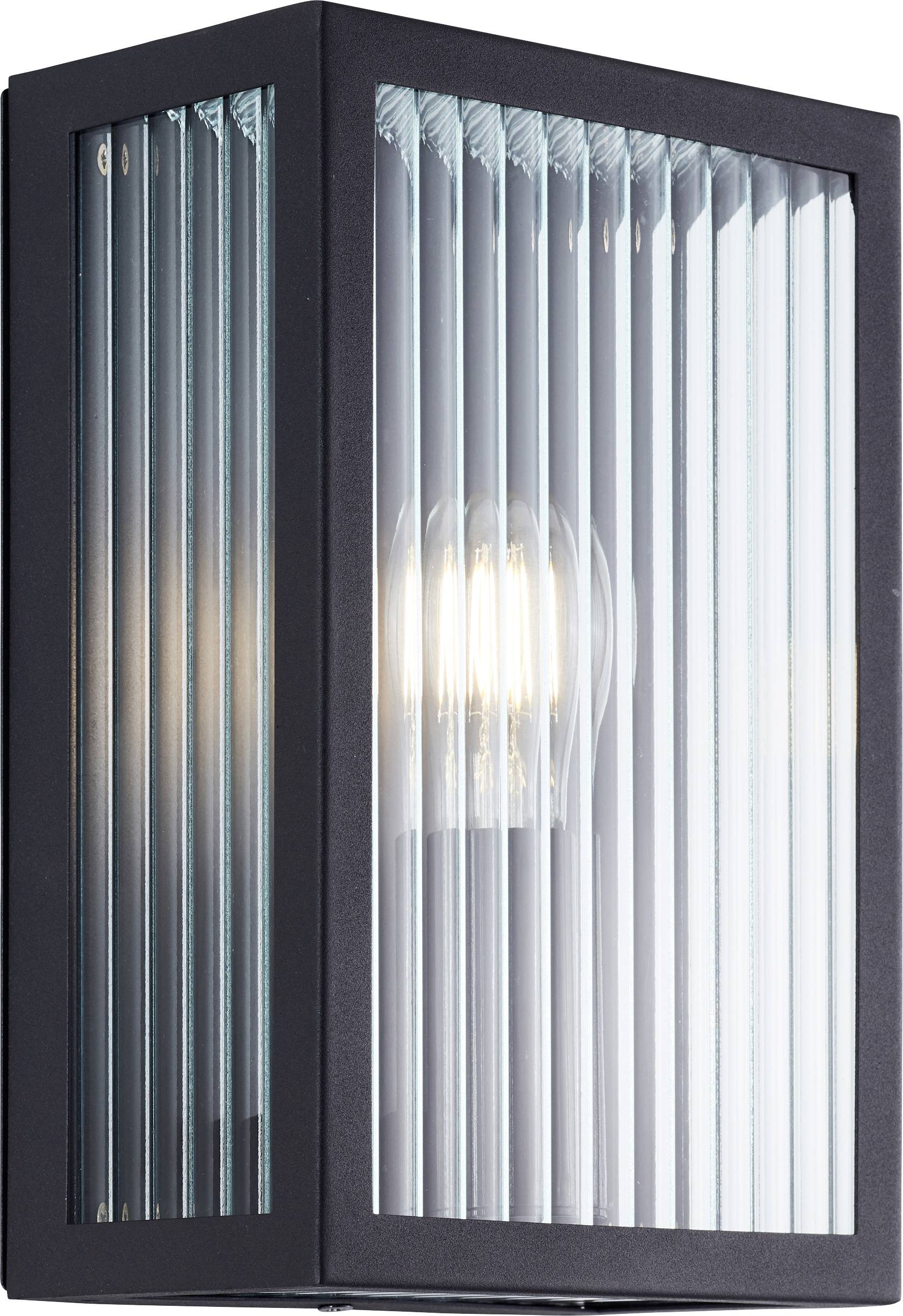 Brilliant Außenwandleuchte 40925/06 Außenwandleuchte E27 Schwarz