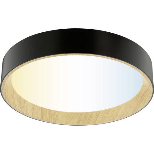 Thumbnail - Brilliant G81090/76 Deckenleuchte LED 39cm Deckenleuchte Holz (hell), Schwarz