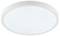 Runde, weiße LED-Deckenleuchte mit einer flachen, glatten Oberfläche.
