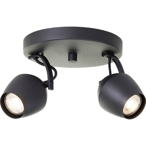 Brilliant G06724/86 Deckenleuchte 20cm Deckenleuchte GU10 Schwarz