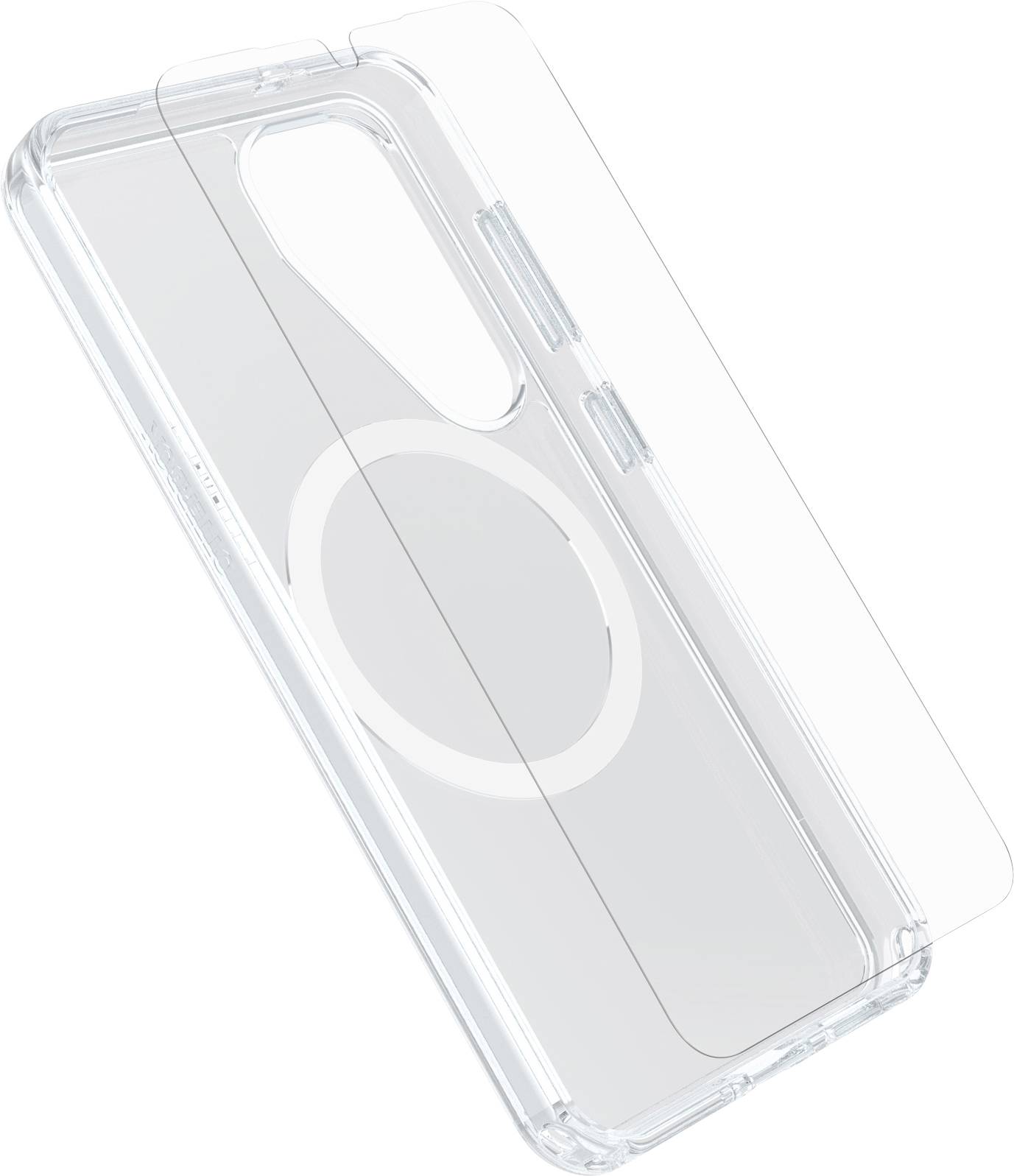 Otterbox Symmetry Clear Hülle + Schutzglas Set Samsung Galaxy S25 Ultra Transparent 78-81494