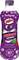 Eine lila Sirupflasche mit der Aufschrift "Sodapop Fritt Wildberry zuckerfrei", die Beerengrafikdesign trägt und einen Hinweis enthält, dass sie 10 Liter ergibt.