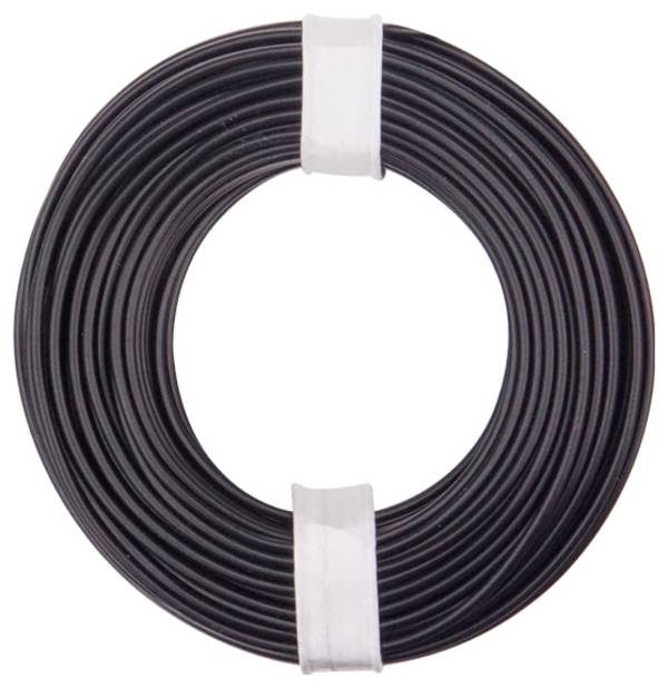Donau Elektronik 175-011 Litze LiY 1 x 0.75 mm² + 1 x 0.75 mm² Schwarz 1 St.